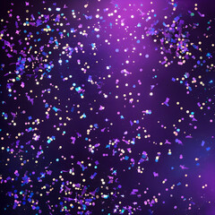 Dark purple glitter sparkle background, perfect for Halloween, Mardi Gras, birthdays, clubs, or Christmas invites