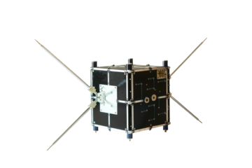 A small CubeSat spacecraft with an advanced design. Used for satellite communication and Earth observation