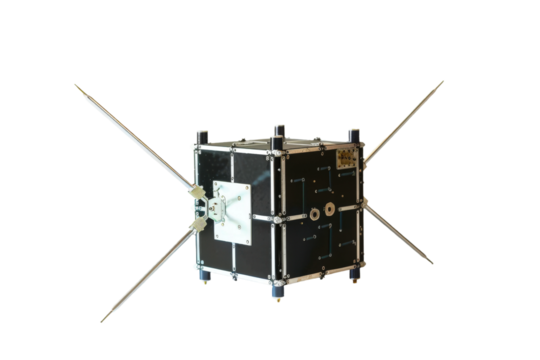 A small CubeSat spacecraft with an advanced design. Used for satellite communication and Earth observation