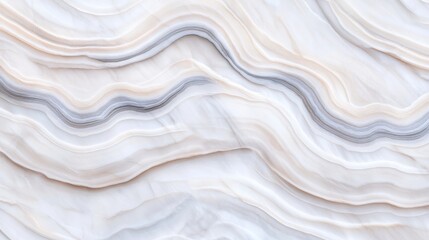 Obraz premium White Agate Texture Wavy Bands and Natural Stone Concept ,Marble,Background