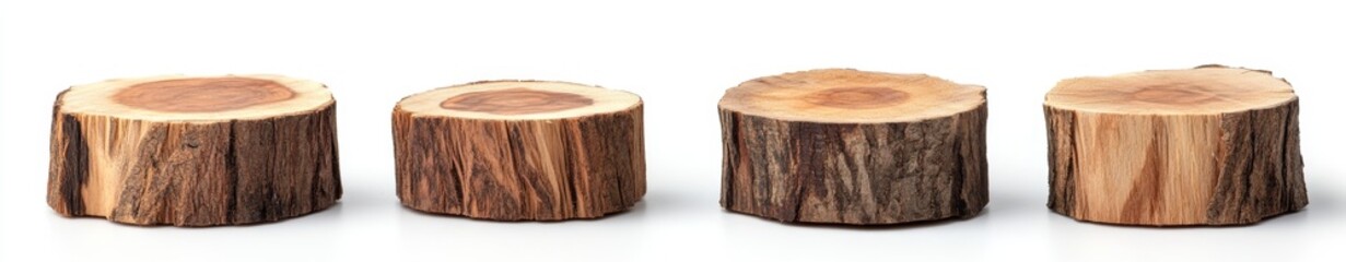 Wooden Tree Stump Rounds