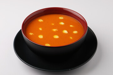 Delicious looking fresh Homemade tomato soup