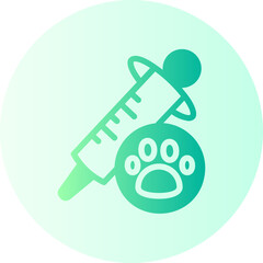 Vaccine  gradient icon