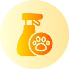 Spray gradient icon