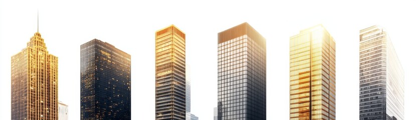 Fototapeta premium Modern City Skyline