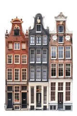 Fototapeta premium Charming Amsterdam canal houses