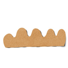 Wave Paper Cut Shape