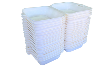 plastic food packing boxes Isolated on a Transparent Background PNG