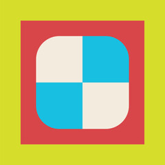 Neo Geometric Shape. Neo Geo Shape.