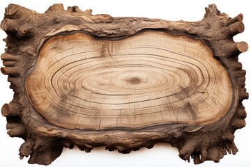 Oak wood texture plant tree white background.