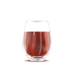 glass of red wine