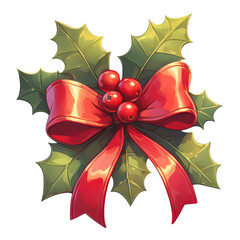 Festive holiday decor christmas celebration digital art joyful atmosphere