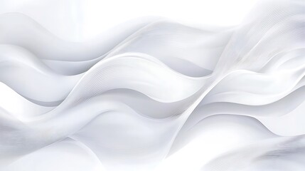 Obraz premium Modern undulant form of sandy cover ocean coast shape in plain air wind soft shadow art style. Light color artistic smooth emboss build design. Solid stone sea beach hill stripe line volume fade decor