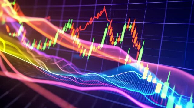 Beautiful stock ticker video
25031542