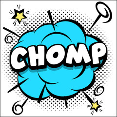 Comic style speech bubble collection