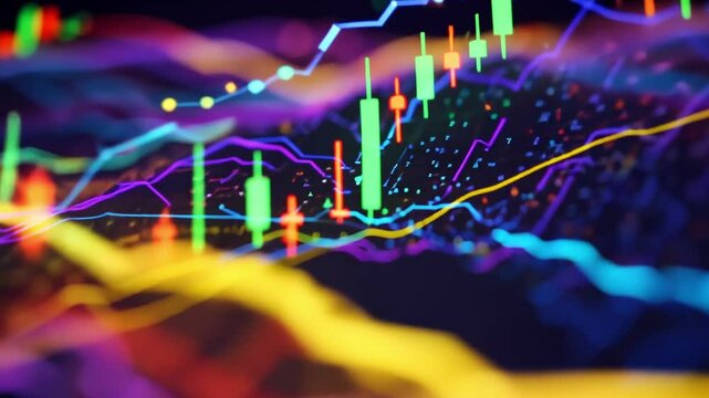 Beautiful stock ticker video
25031544