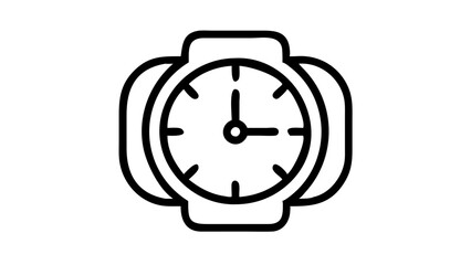 Clock Icon – Time Management Symbol