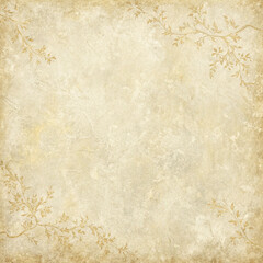 vintage-style textured background with soft beige, cream, and light gray hues. The surface has a weathered, distressed effect with subtle streaks and faded patches