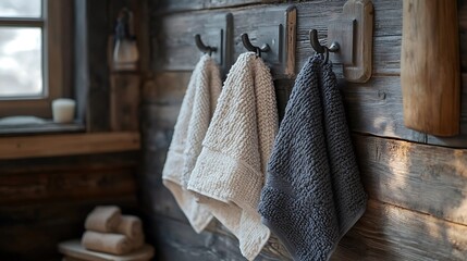 A hanging towel adds convenience and style to any space, whether in a bathroom, kitchen, or gym. It stays within easy reach, ensuring quick drying and hygiene. Towels can be draped over hooks, bars, o
