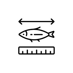 Fish farm icons set. Outline set of fish farm icons. Simple vector illustration for mobile concept and web design.