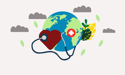 World Health Day creative concept unique