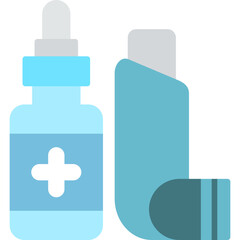 Inhaler Icon Vector Element