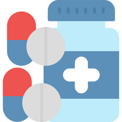 Pills Icon Vector Element