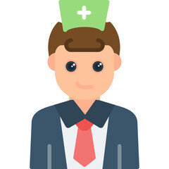 Nurse Icon Vector Element