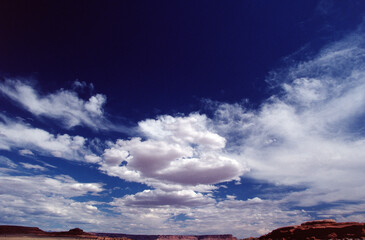 clouds in the sky