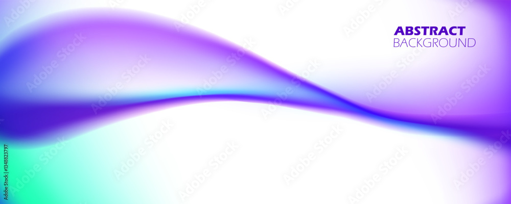 Aufkleber vibrant colored waves. futuristic abstract background. liquid shapes. bright fluid colors. blurred c