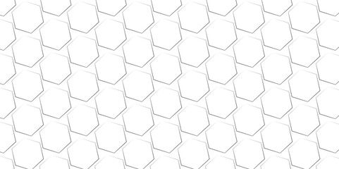 Abstract Hexagon white background  and shadow. Abstract background design with white hexagon and  Abstract. Hexagon. Vector.
