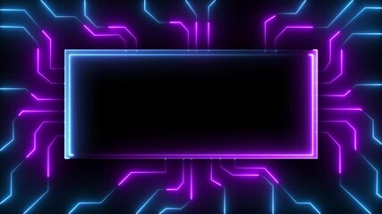 Digital Data moving on Circuit Board and CPU loop backgrounds. Computer Processing and organizing data. Abstract high tech Artificial intelligence data mining, modern computer technology surface. - Powered by Adobe