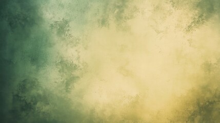 Abstract textured background with green and yellow hues blending