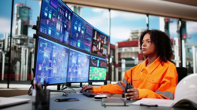 Engineer Operator Using Scada System