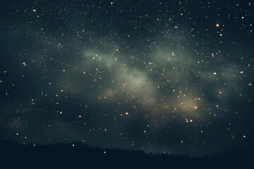 A midnight sky backgrounds astronomy outdoors.