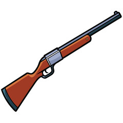 winchester gun , police weapon vector design, military vector design illustration.