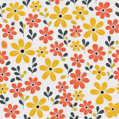 abstract fractal flower.  AI Generated