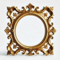 gold ornaments frames & Decorative Baroque Corner