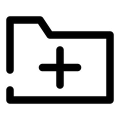 Obraz premium user interface dashed line icon