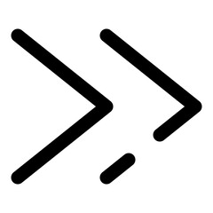 user interface dashed line icon