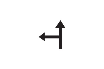 Arrow icons usually used in signal direction and vector use 