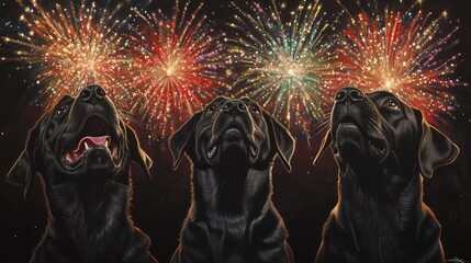 1. **Fireworks Stressing Pets: New Year Fear for Dogs and Cats**