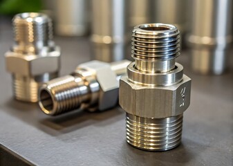 High-Precision Stainless Steel Connectors