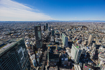 Naklejka premium 都市景観