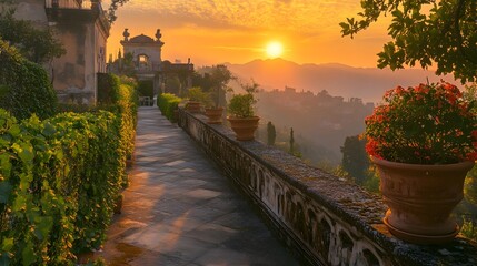Mediterranean villa in Italy