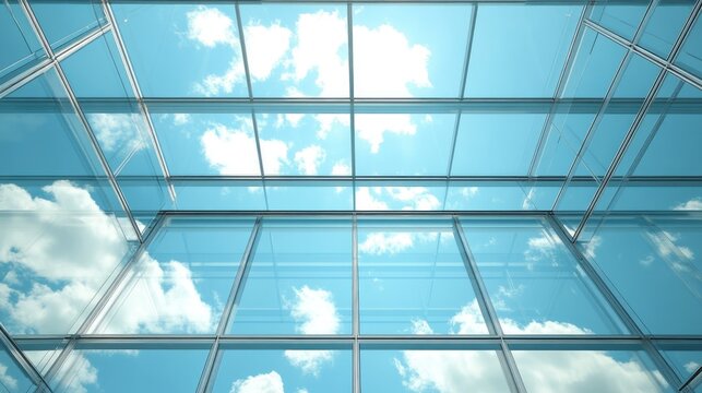 A glass insulating process adding energy-efficient layers to commercial building windows.