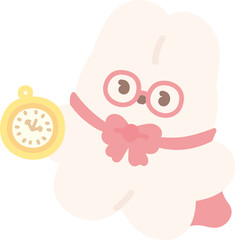 Obraz premium Whimsical Alice in Wonderland Illustration – Fantasy Fairy Tale Art