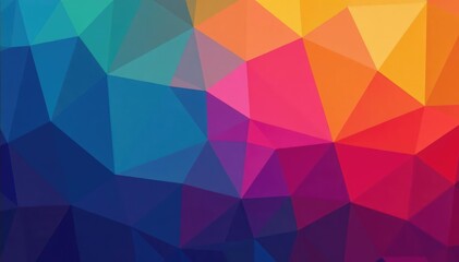 Fototapeta premium Abstract geometric shapes, vibrant colors, social media post background, vivid, tablet, design