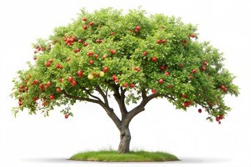 Apple Tree isolated on a white background
