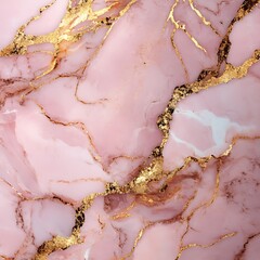 Fototapeta premium High-quality Pink marble background with golden highlights